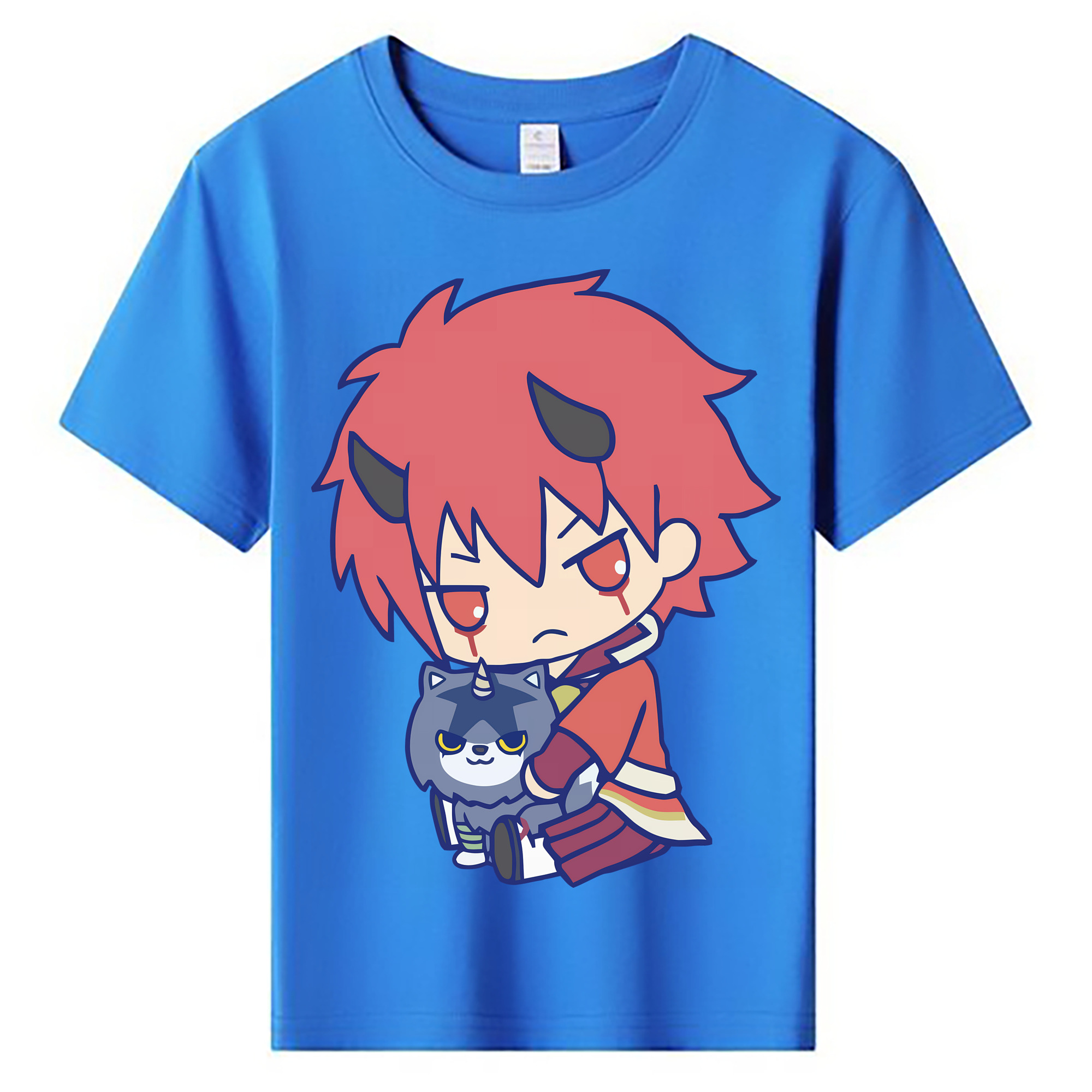 （画像用） 転スラ Regarding Reincarnated to Slime 綿100％キッズTシャツ（フロントプリント）